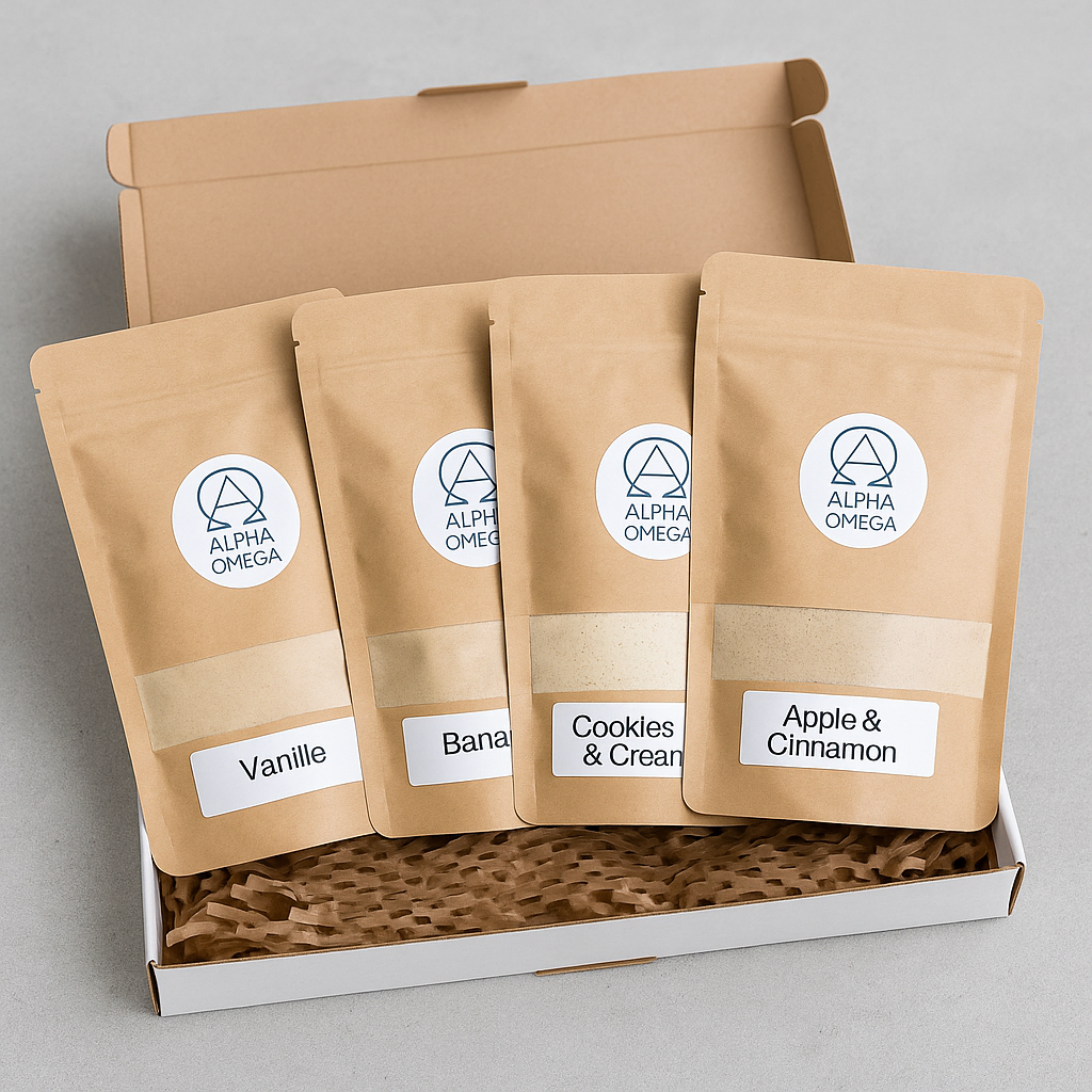 WHEY PROTEIN - MIXDOOS (4 SMAKEN)